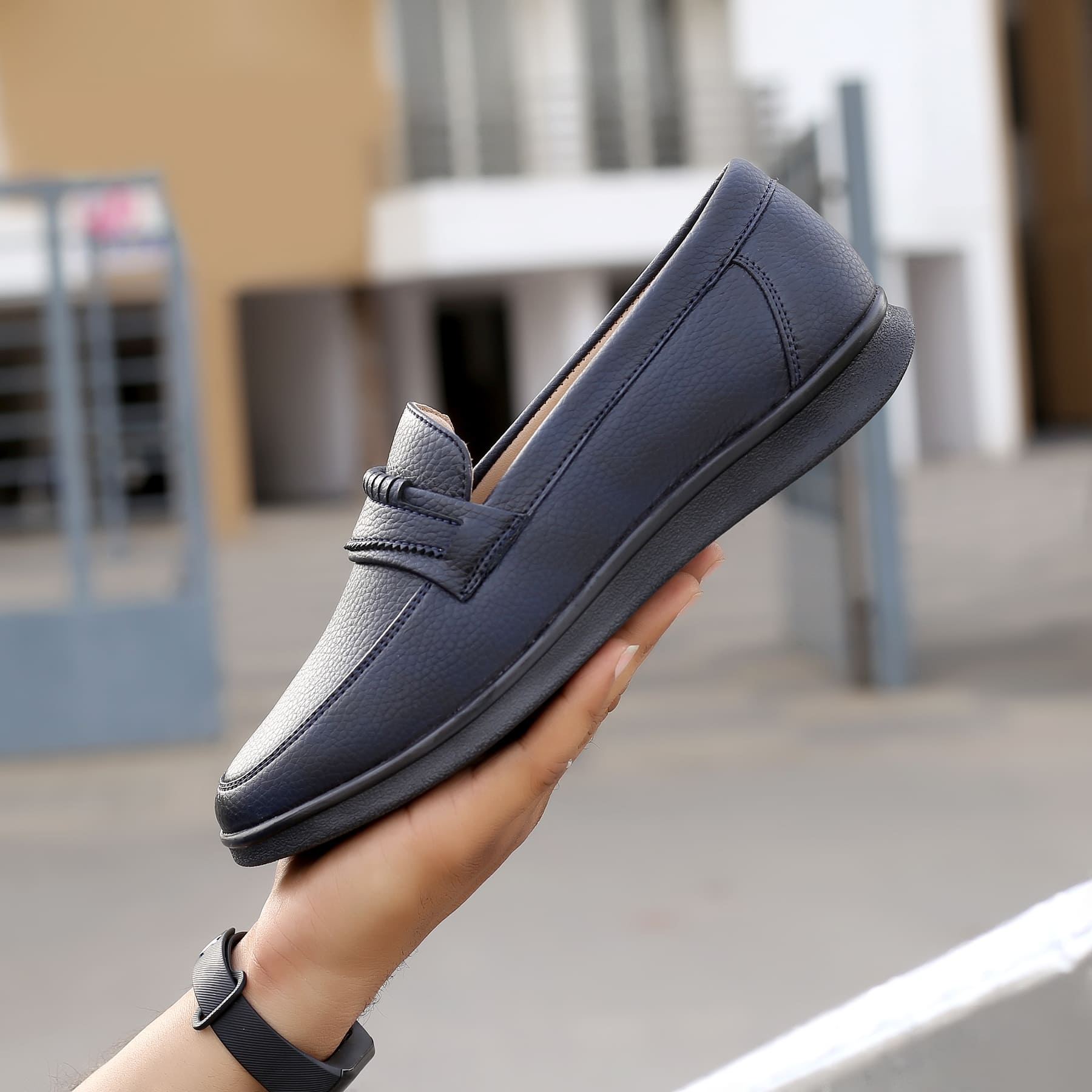 Bacca Bucci MUNICH Dress Loafer Moccasins Driving Shoes for Men | Rubber Outsole | Light Weight