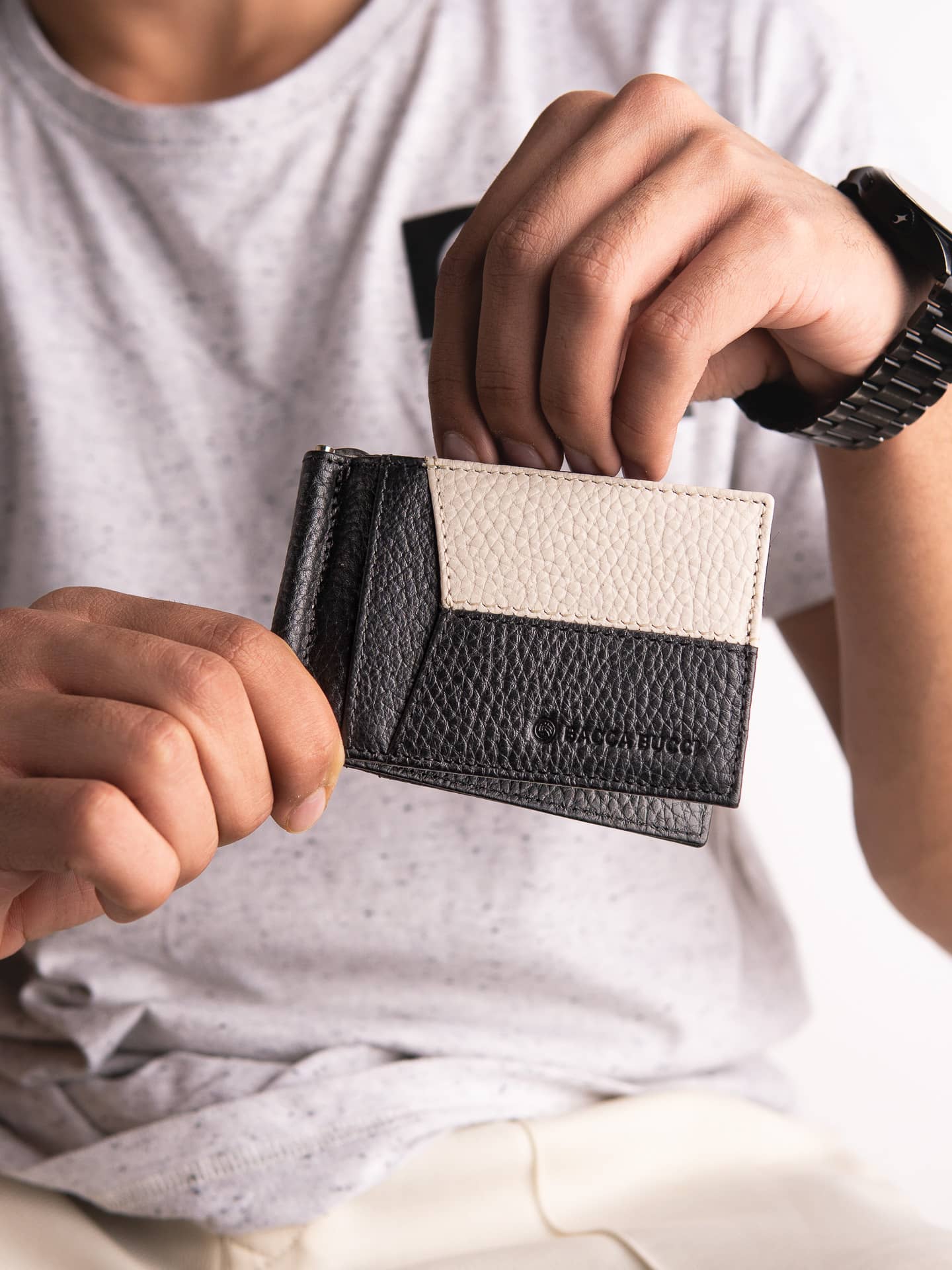 Slim Leather Wallets for Men