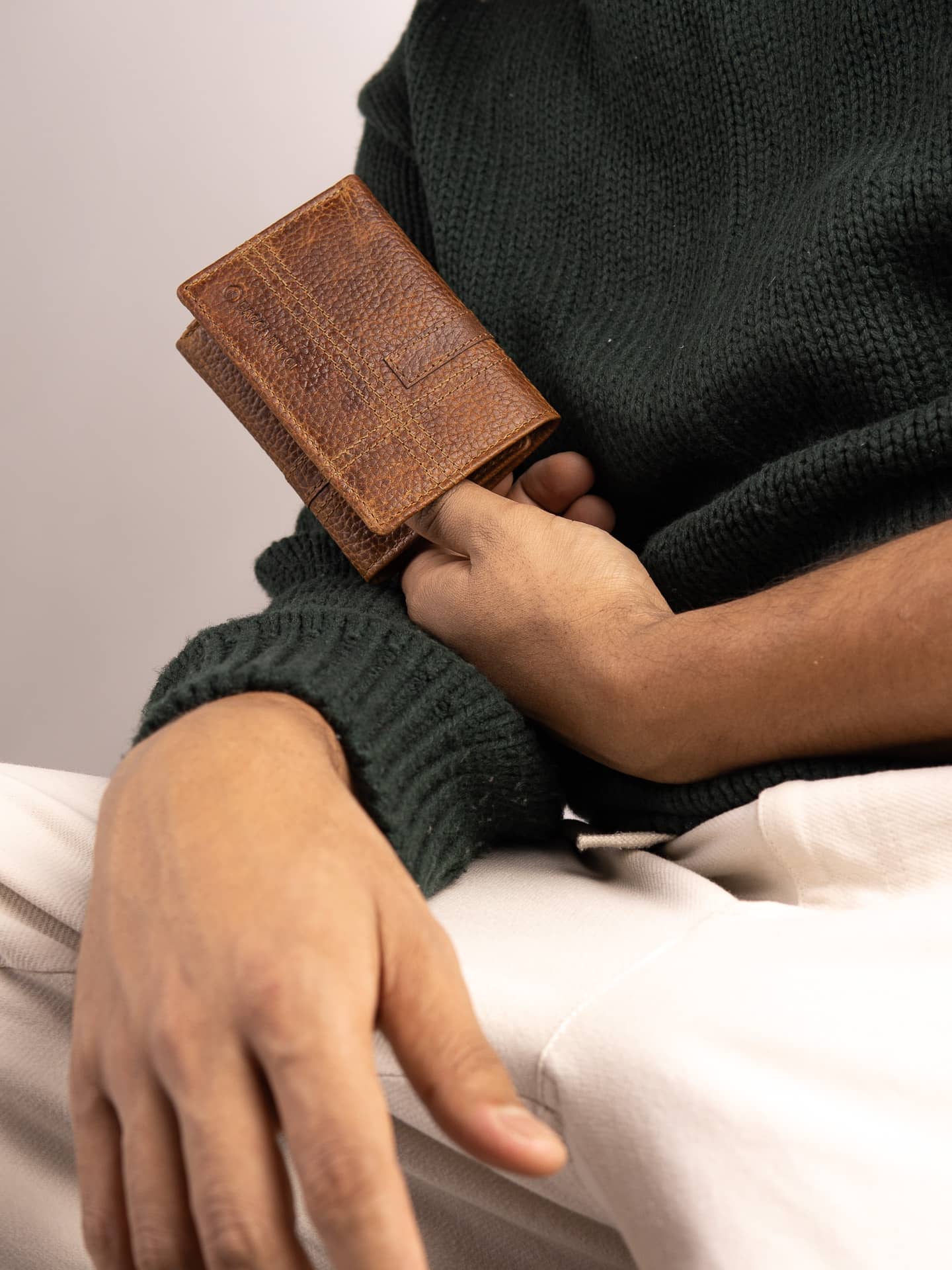 Trifold Leather Wallets