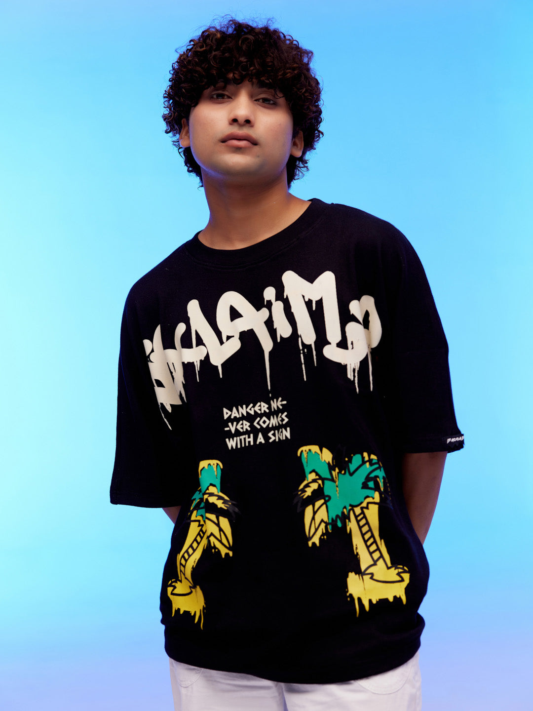 Black Oversized T shirts