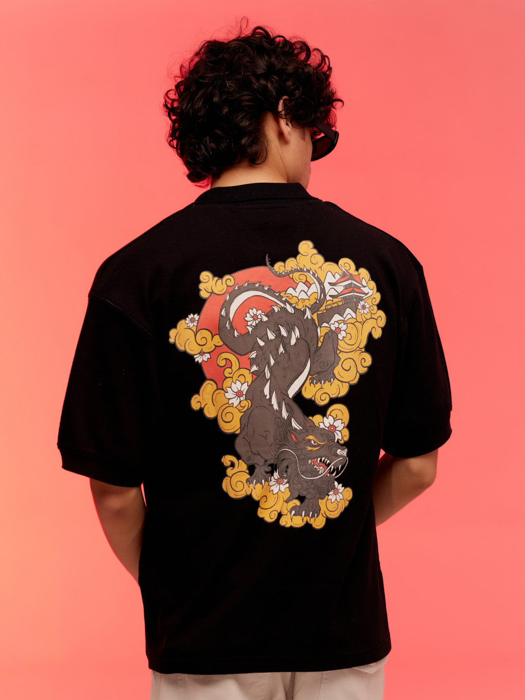 Black Oversized Tshirts