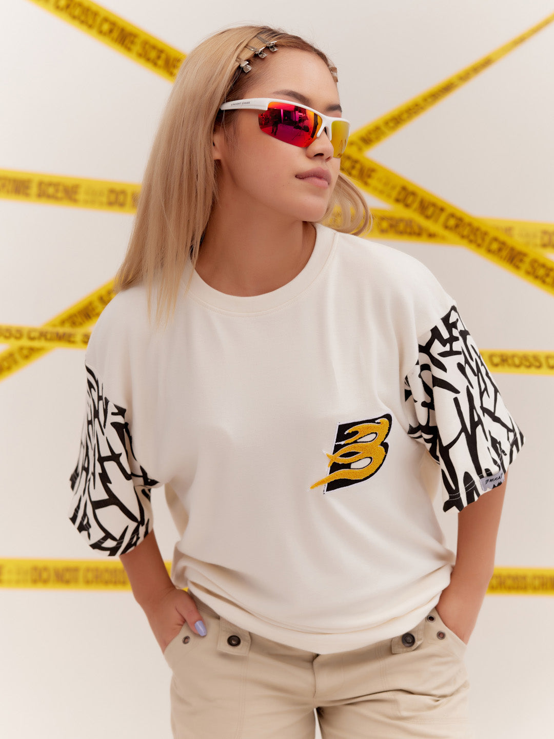 White Oversized T shirt