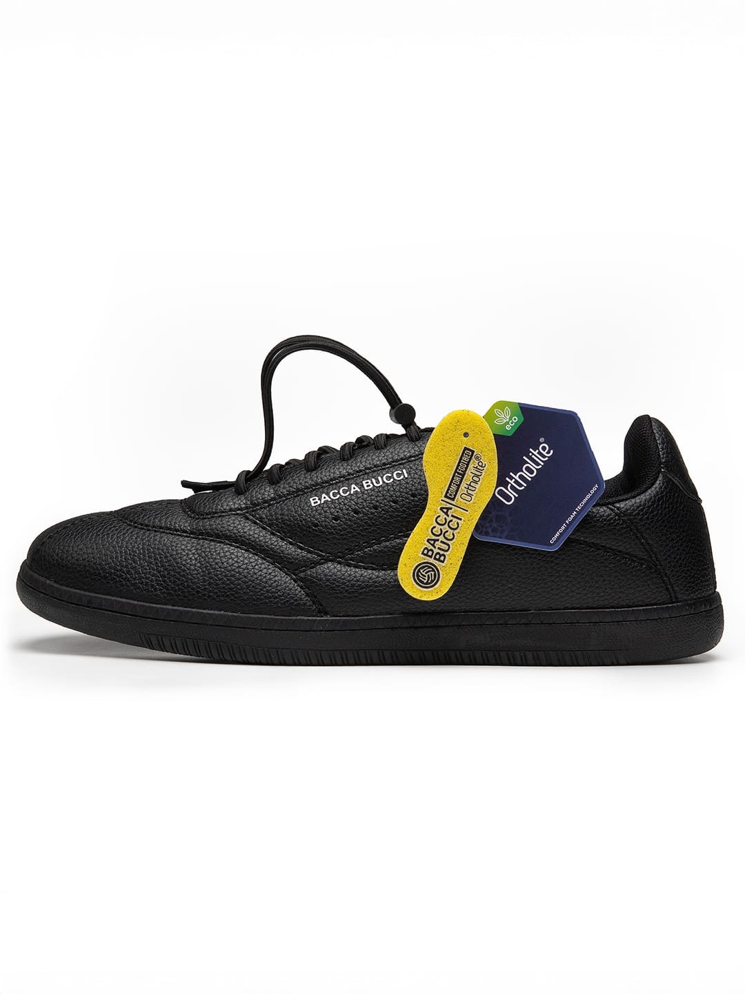 Bacca Bucci ESSENCE Low-Top Sneaker with Ortholite Insole & Elastic Laces