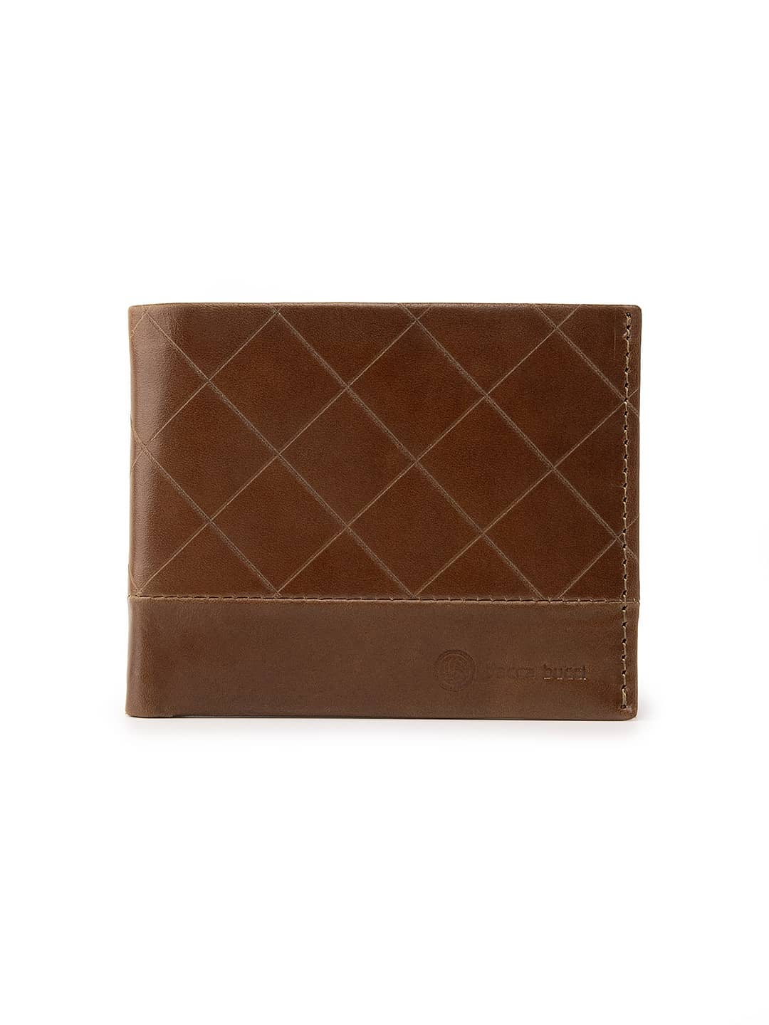 Bacca Bucci Leather Series Textured Bifold Wallet for Men