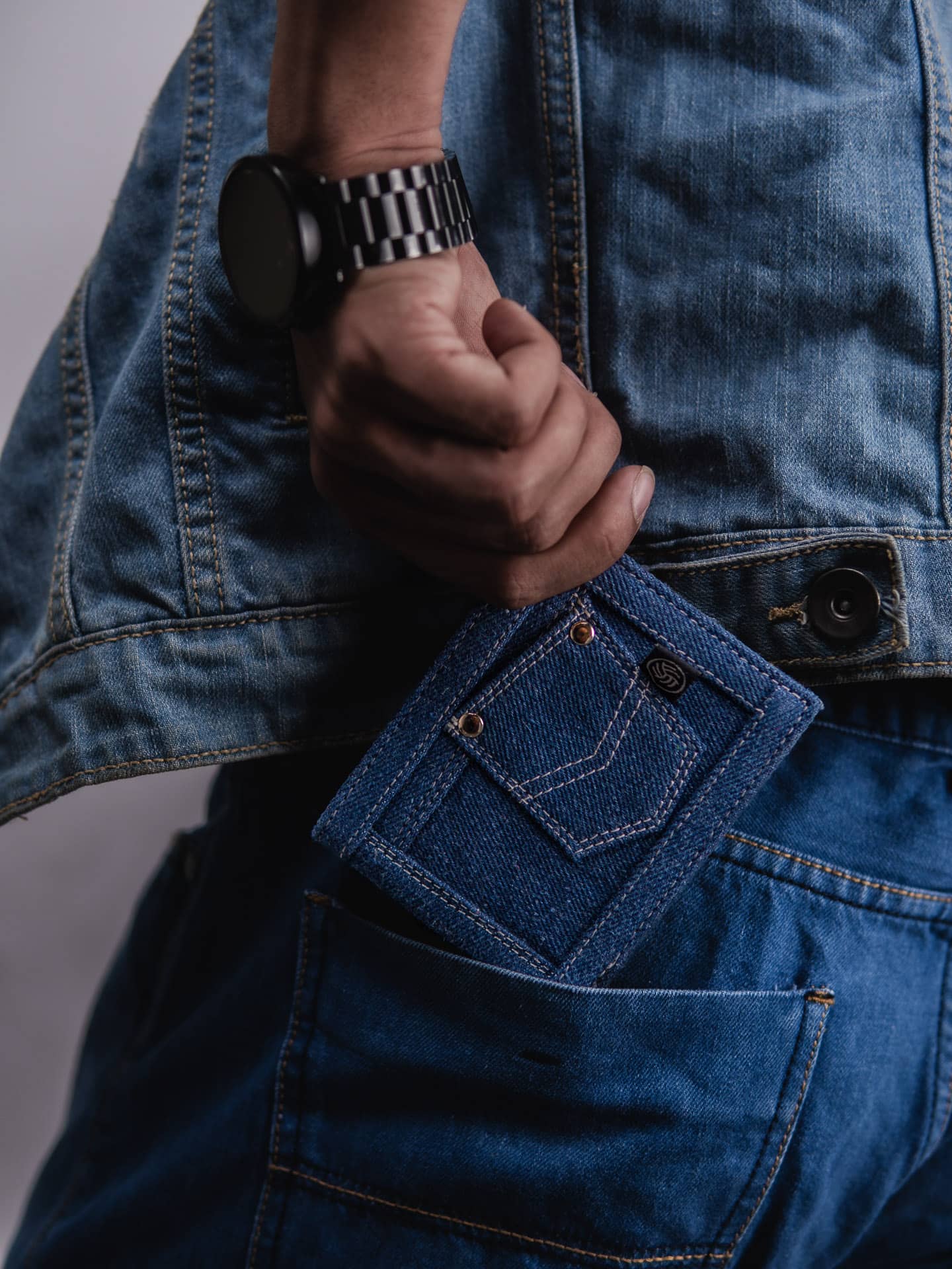 Denim Wallets For Men
