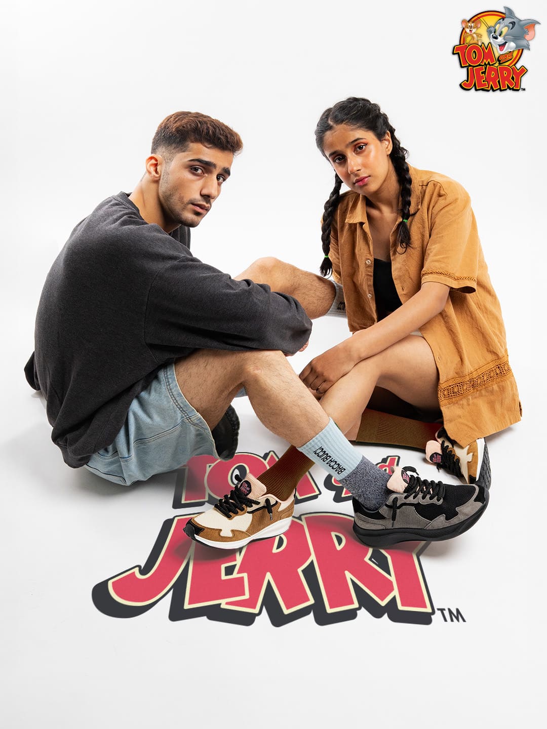 sneakers for men, sneakers for women, tom & jerry sneakers