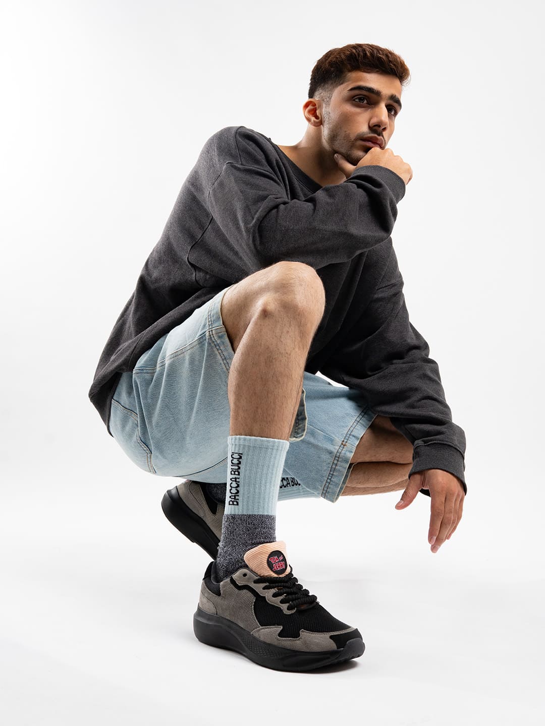 TOM - Stealth Moves | Tom & Jerry x Bacca Bucci Men’s Sneakers