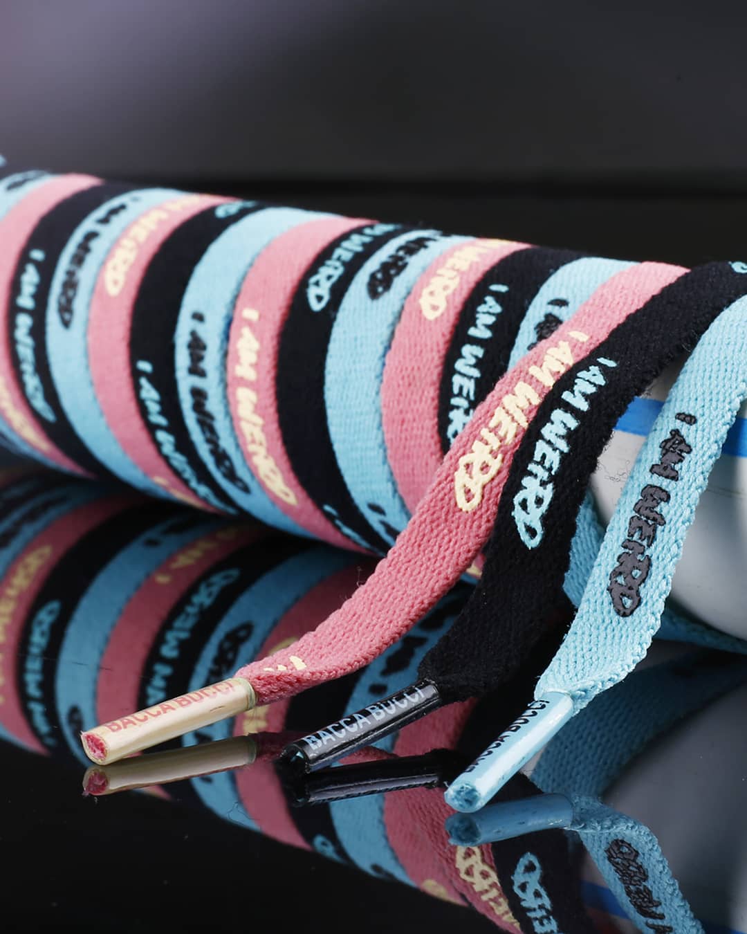 Bacca Bucci "I AM WEIRD" Sneaker Laces