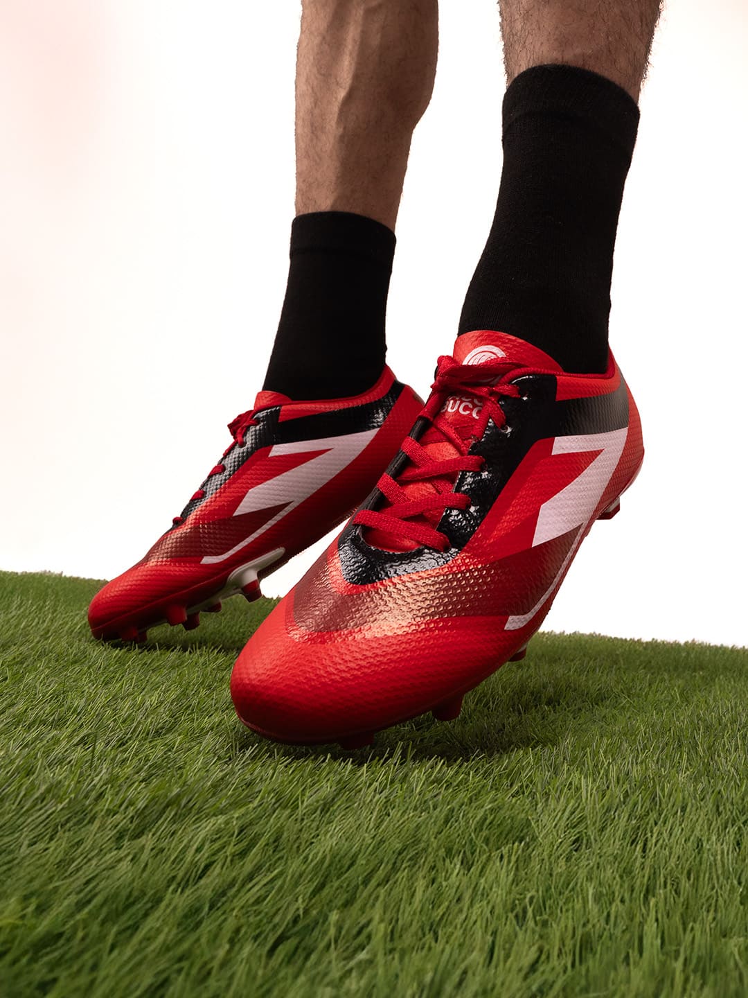 Bacca Bucci “Strike X” Firm ground Football Shoes | Lightweight Soccer Cleats with High-Traction Studs