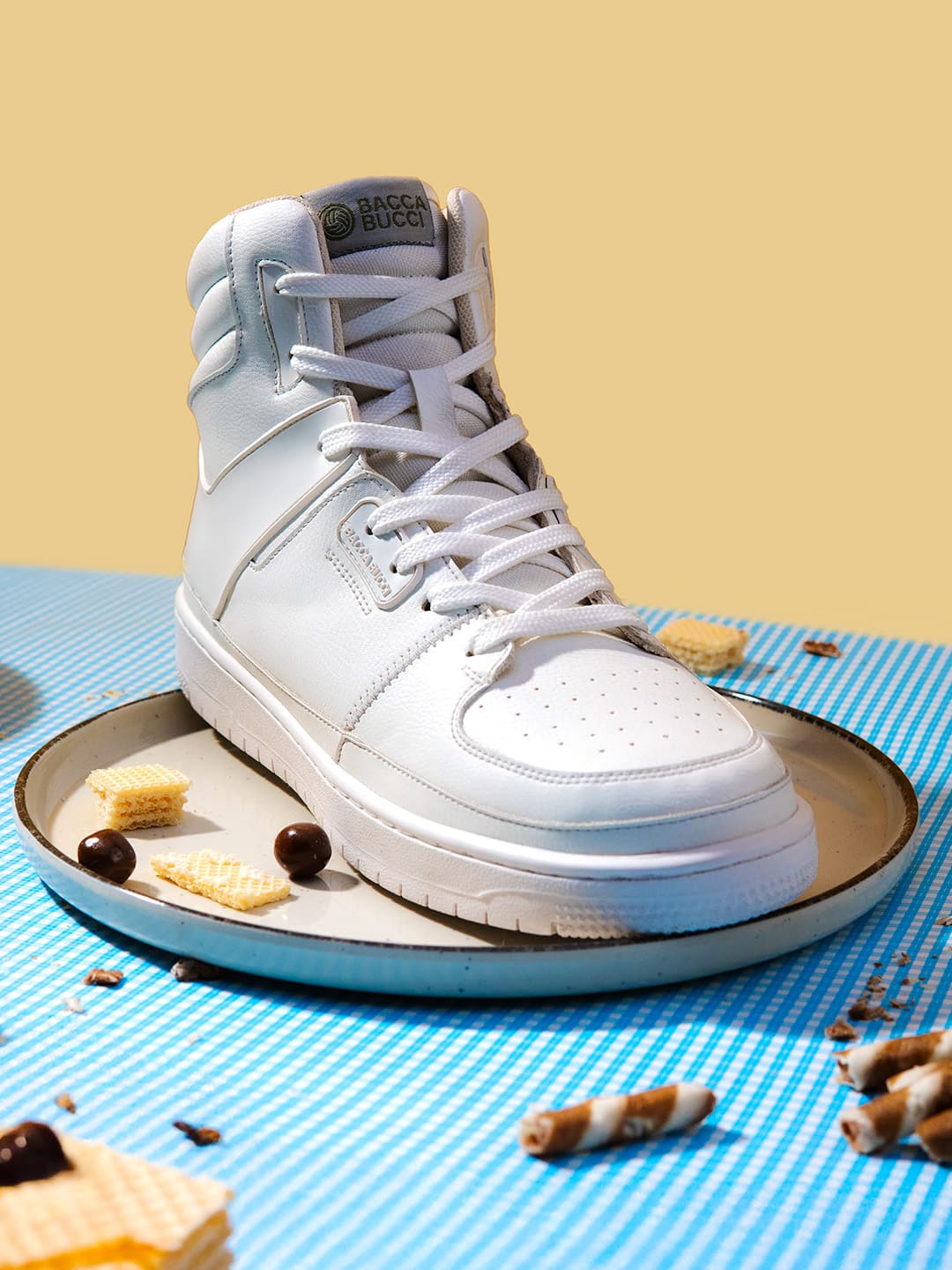 Bacca Bucci Gourmet Collection: High-Top Sneakers Inspired by Dessert Indulgence