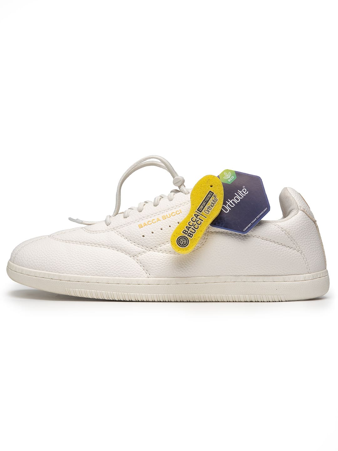 Bacca Bucci ESSENCE Low-Top Sneaker with Ortholite Insole & Elastic Laces