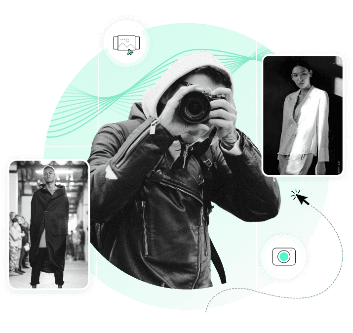 launchmetrics spotlight photographer taking an image
