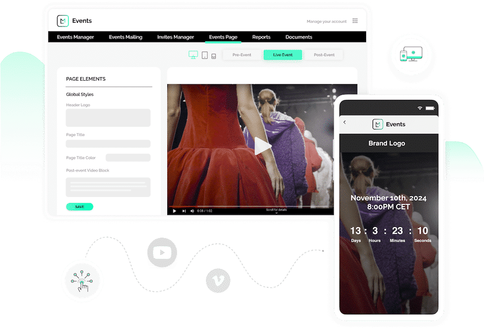software de gestión de eventos para crear un evento digital